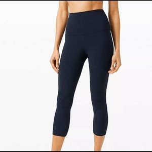 blue cropped lulus